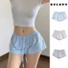 Quần Đùi Nữ Ngắn Dây Rút Quần