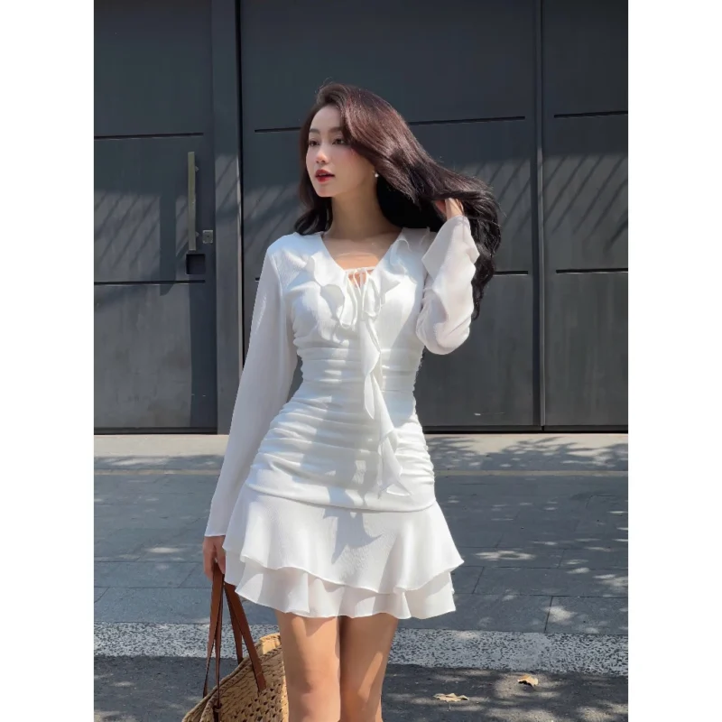 Đầm dự tiệc cao cấp thiết kế ôm body tay dài